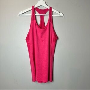 Reebok Hot Pink Racerback Athletic Tank with Mesh